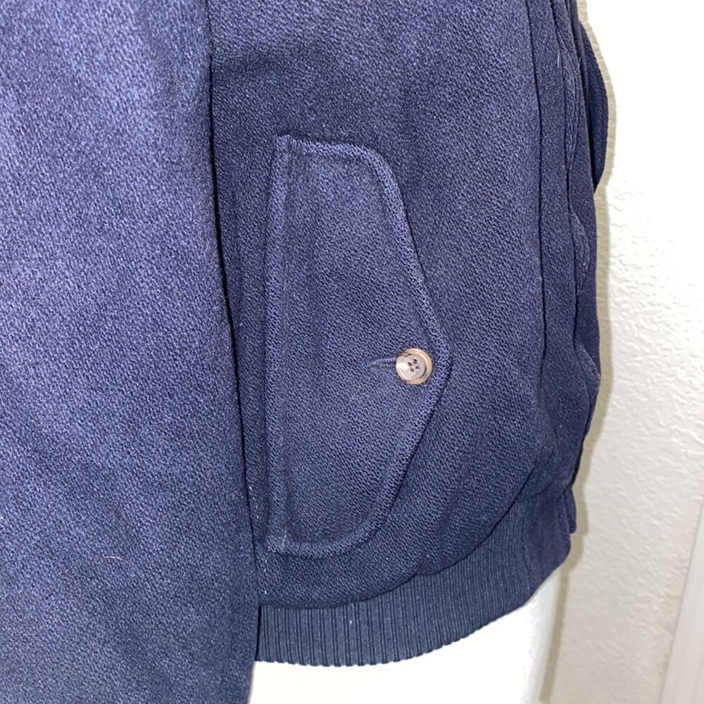 Polo Ralph Lauren Men’s Wool Varsity Bomber Jacket EUC Sz Lg Wool Cotton - Picture 6 of 11